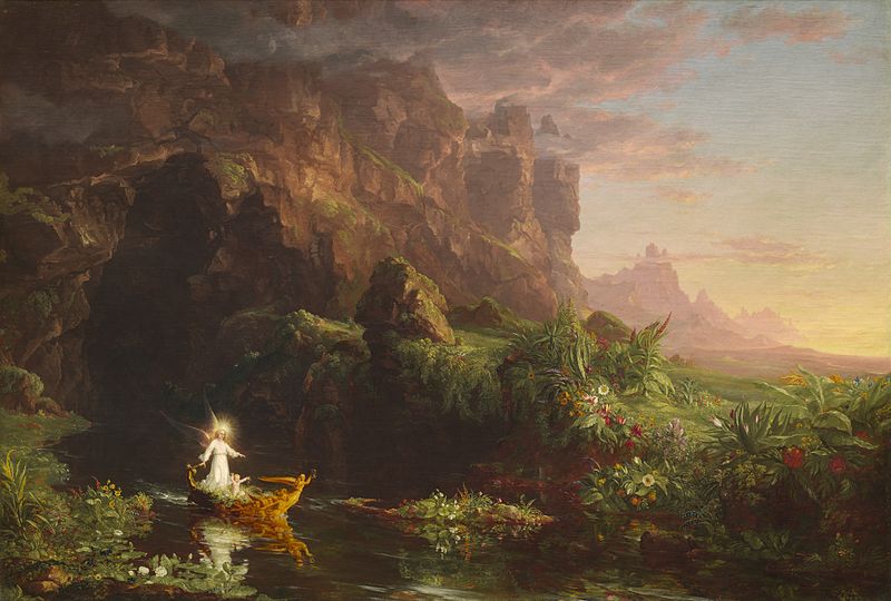Thomas Cole, The Voyage of Life Series (1842) - Alya's Art Portfolio